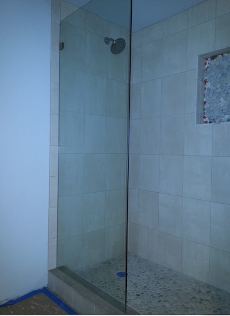 bathroom - How can I repair my sagging shower door? - Home Improvement  Stack Exchange