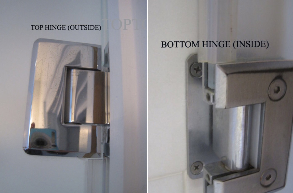 bathroom - How can I repair my sagging shower door? - Home Improvement  Stack Exchange